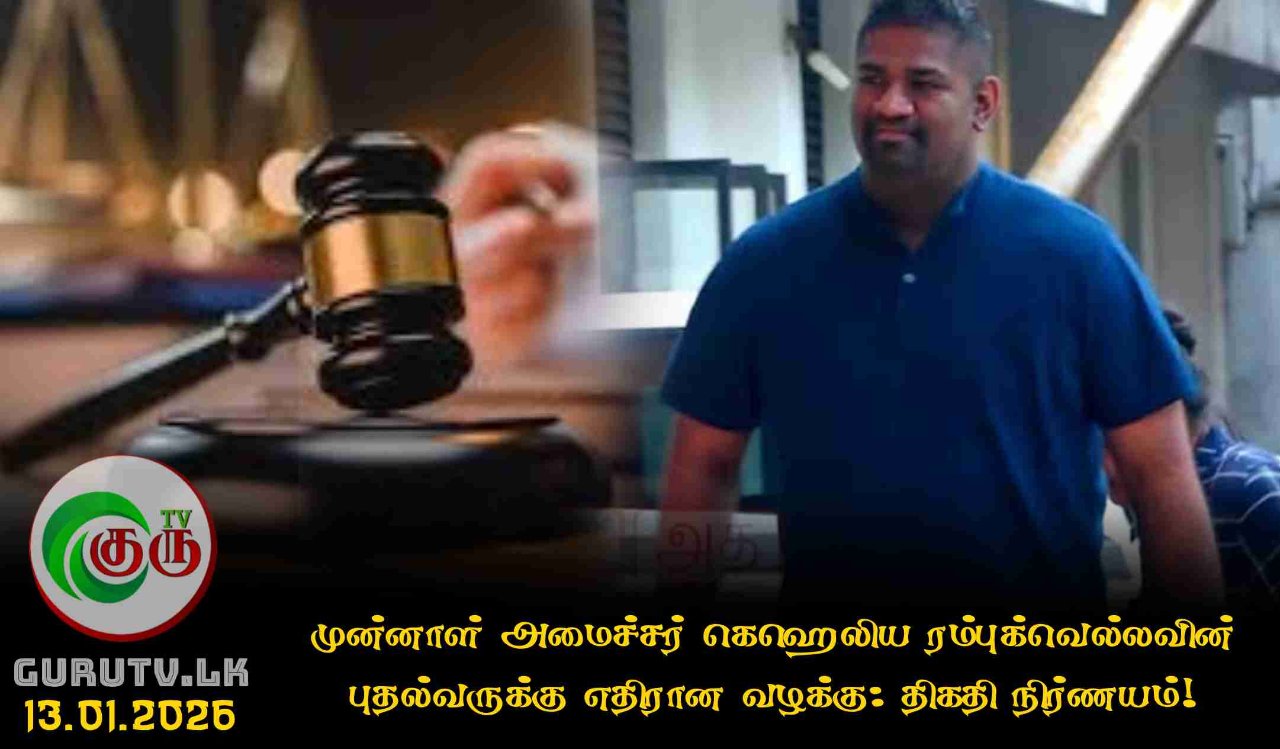 முன்னாள் அமைச்சர் கெஹெலிய ரம்புக்வெல்லவின் புதல்வருக்கு எதிரான வழக்கு:  திகதி நிர்ணயம்!