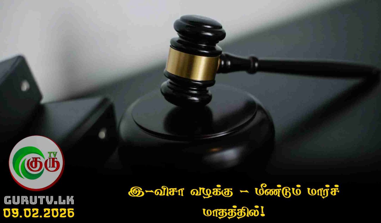 இ - விசா வழக்கு - மீண்டும் மார்ச் மாதத்தில்!