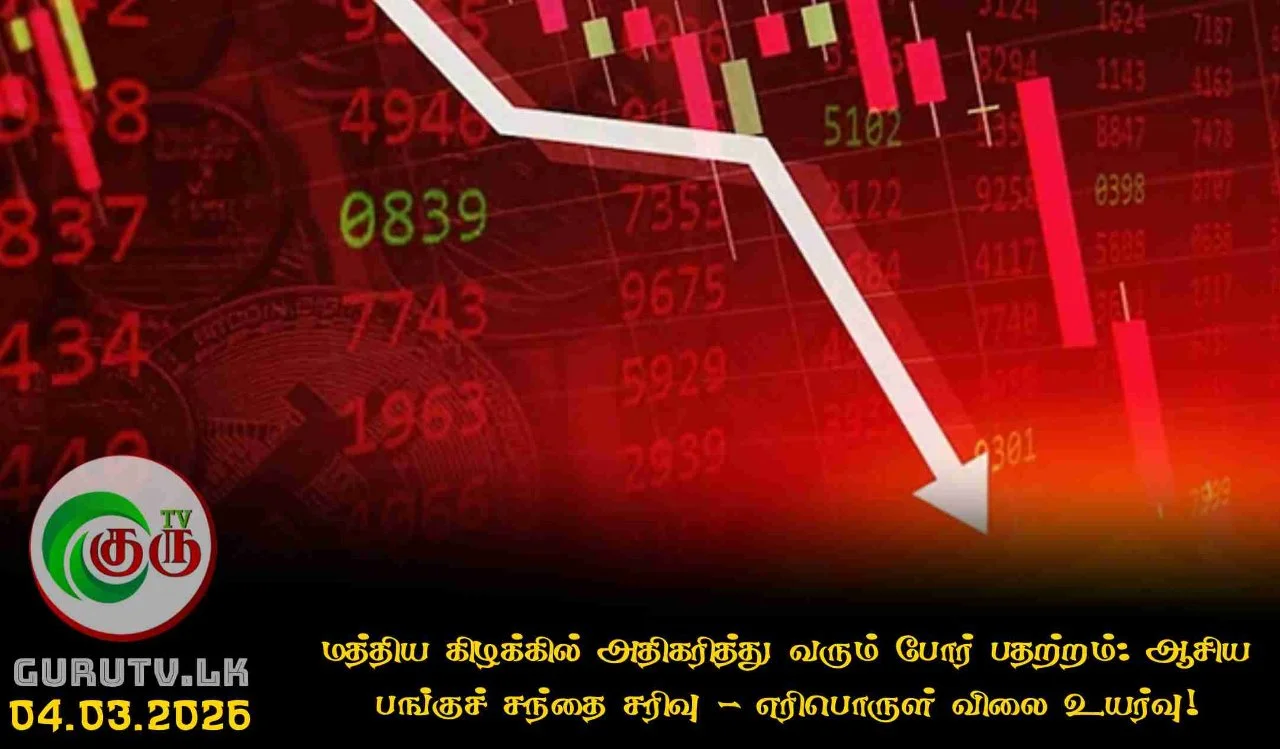 மத்திய கிழக்கில் அதிகரித்து வரும் போர் பதற்றம்: ஆசிய பங்குச் சந்தை சரிவு - எரிபொருள் விலை உயர்வு!