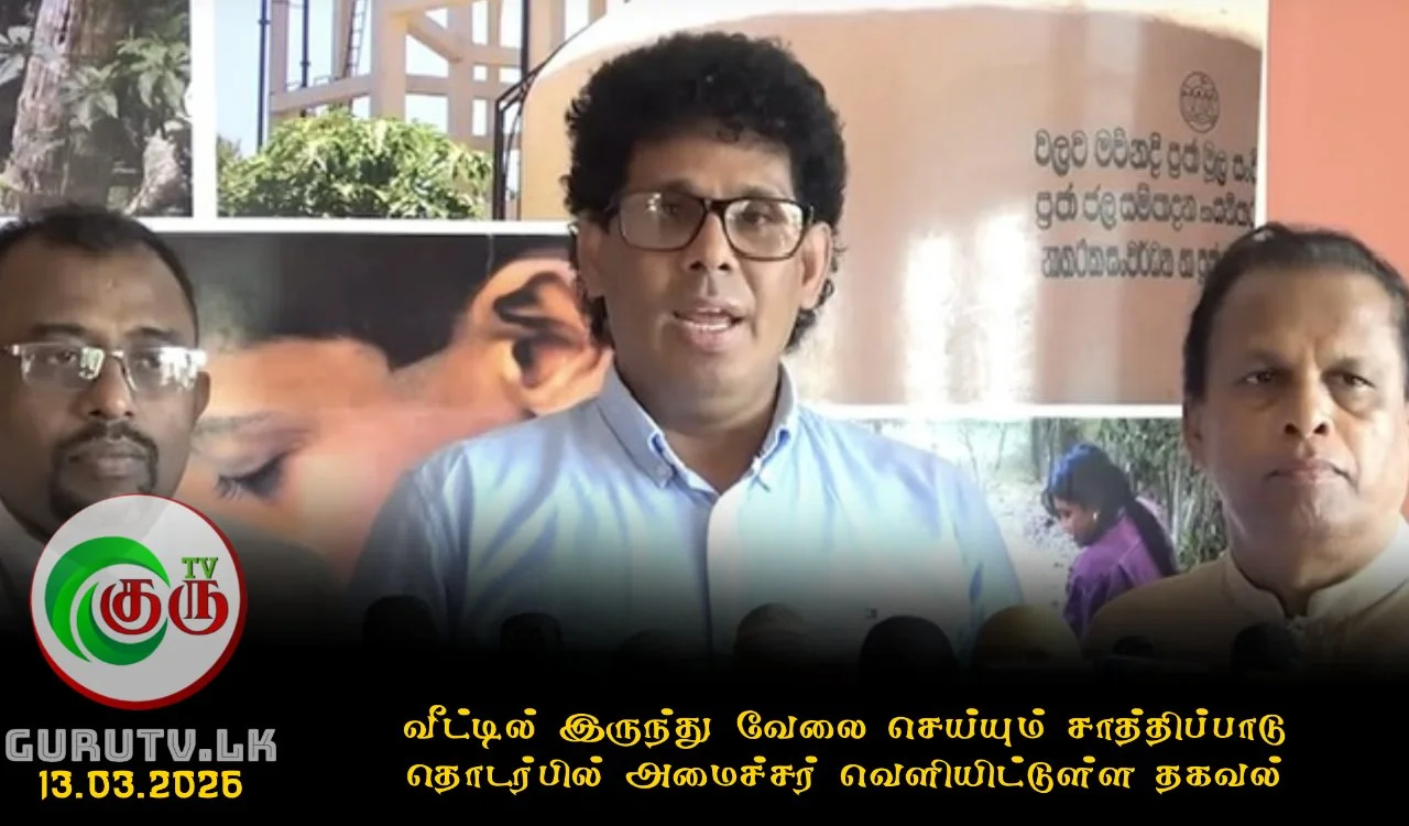 வீட்டில் இருந்து வேலை செய்யும் சாத்திப்பாடு தொடர்பில் அமைச்சர் வெளியிட்டுள்ள தகவல்