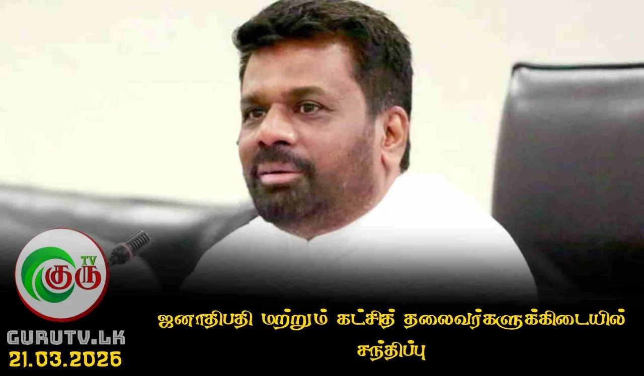 ஜனாதிபதி மற்றும் கட்சித் தலைவர்களுக்கிடையில் சந்திப்பு