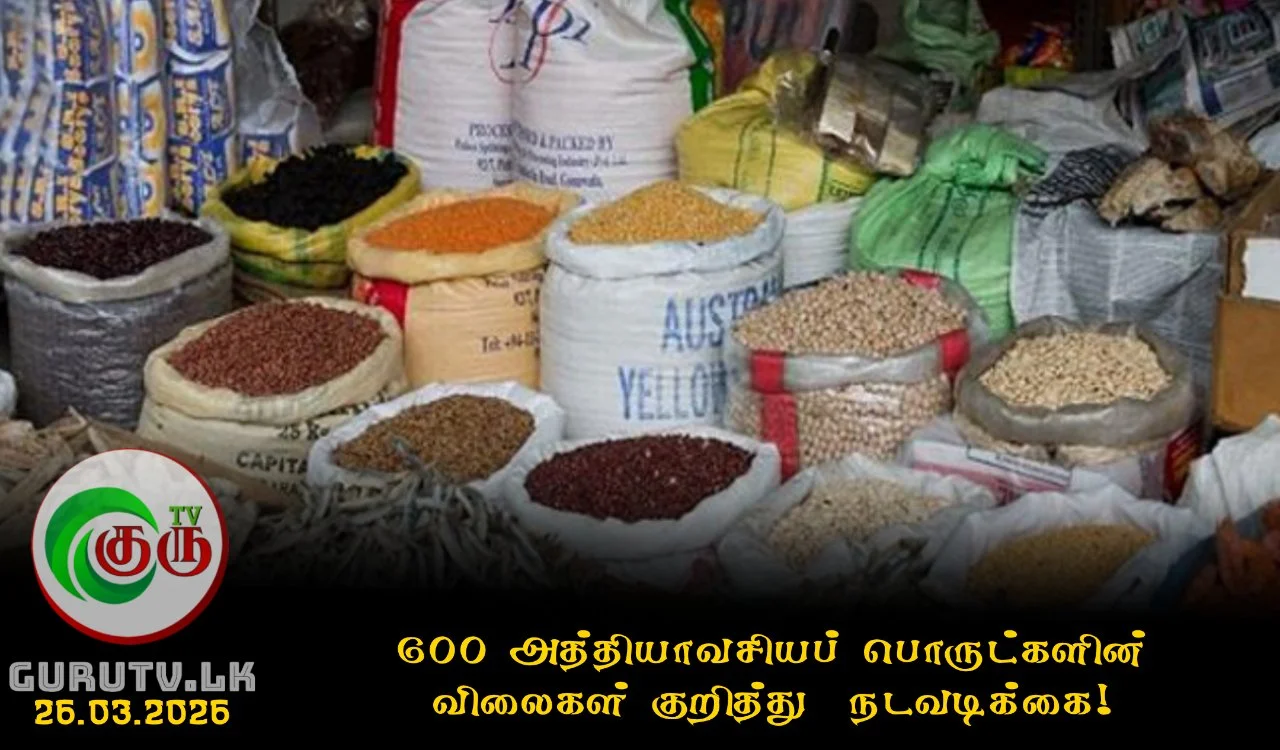600 அத்தியாவசியப் பொருட்களின் விலைகளைக் குறைக்க நடவடிக்கை!