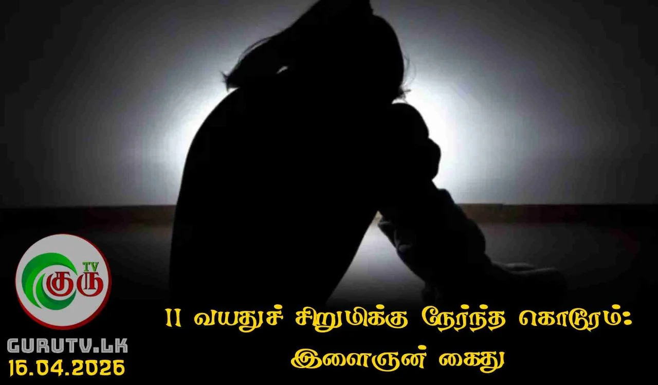 11 வயதுச் சிறுமிக்கு நேர்ந்த கொடூரம்: இளைஞன் கைது