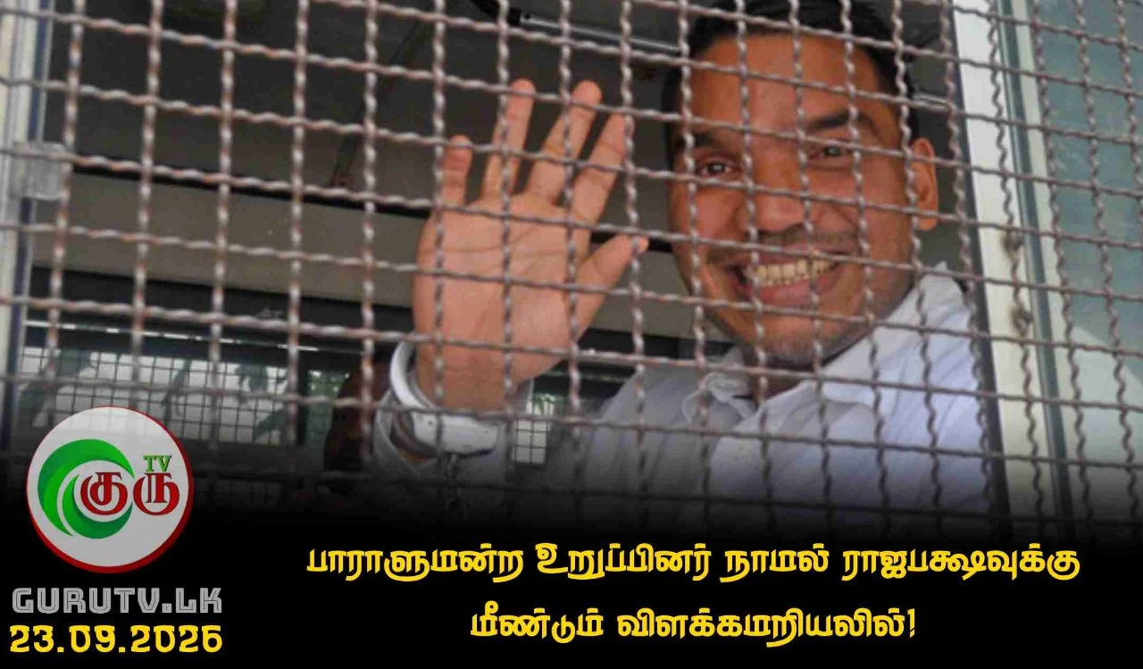 பாராளுமன்ற உறுப்பினர் நாமல் ராஜபக்ஷவுக்கு மீண்டும் விளக்கமறியலில்!