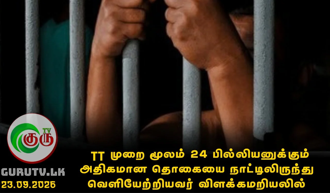 TT முறை மூலம் 24 பில்லியனுக்கும் அதிகமான தொகையை நாட்டிலிருந்து வௌியேற்றியவர் விளக்கமறியலில்