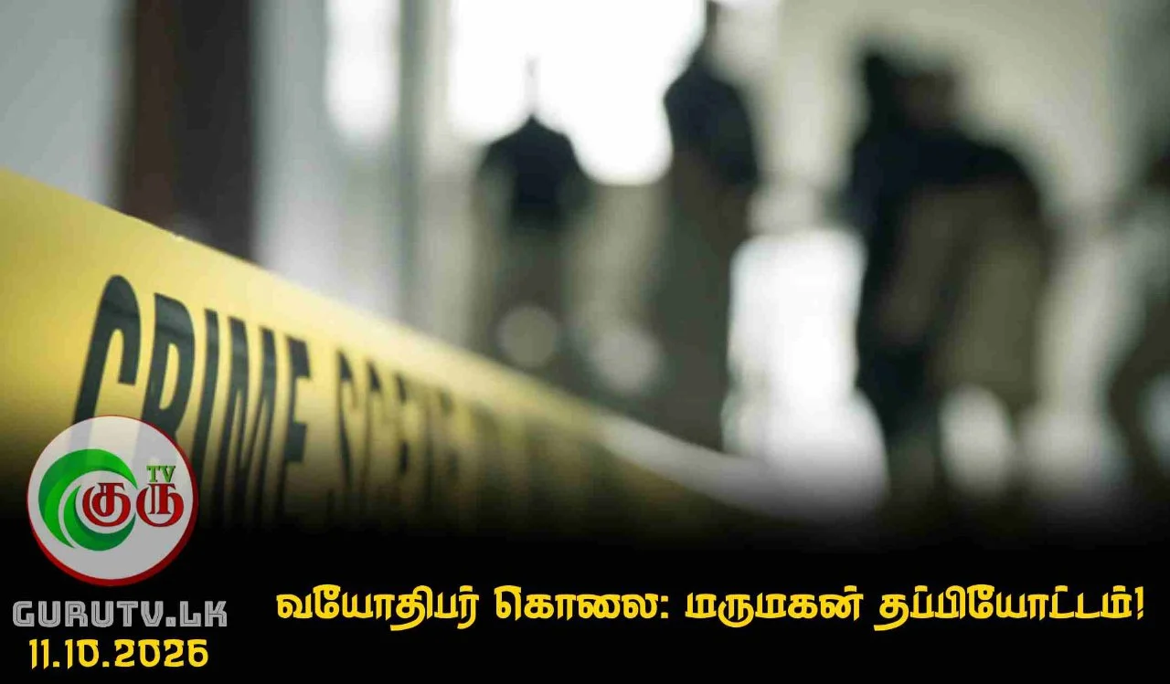 வயோதிபர் கொலை: மருமகன் தப்பியோட்டம்!
