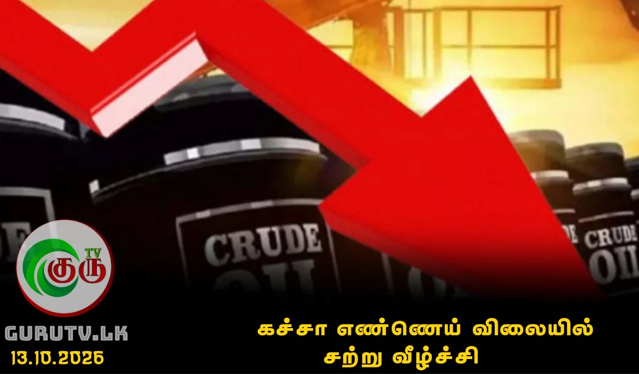 கச்சா எண்ணெய் விலையில் சற்று வீழ்ச்சி