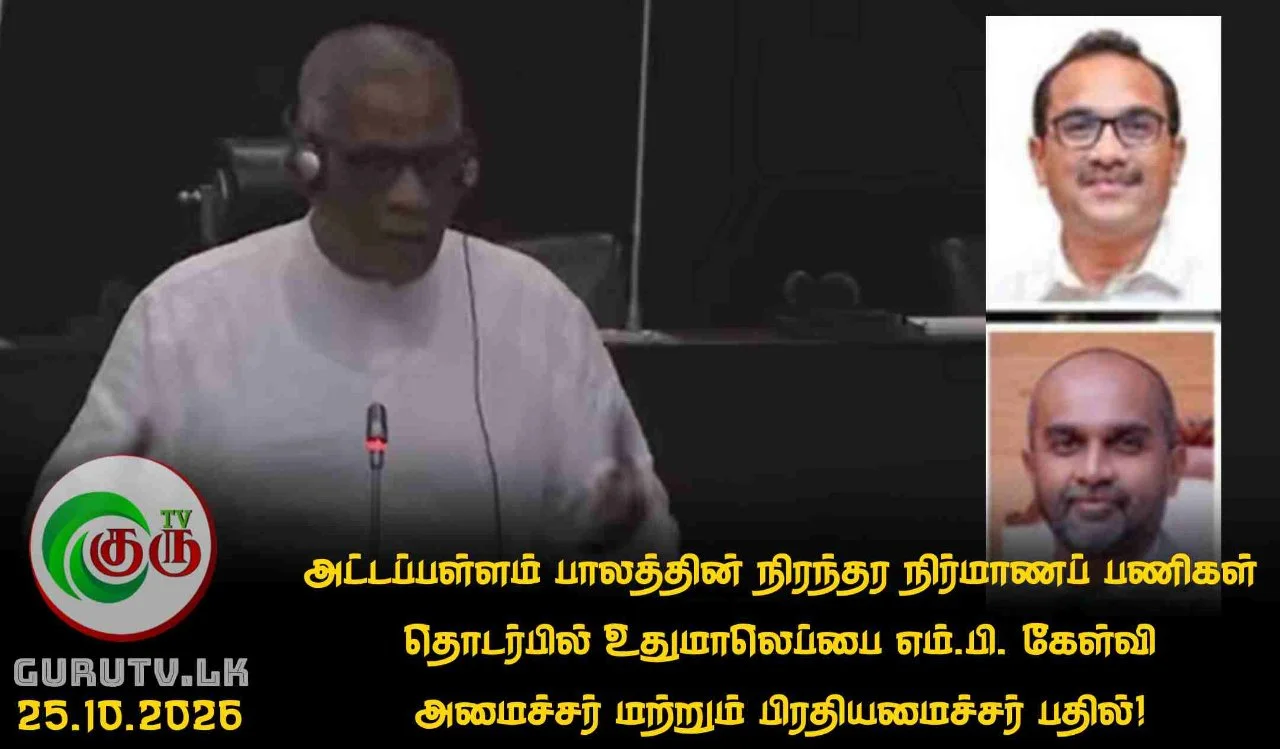 அட்டப்பள்ளம் பாலத்தின் நிரந்தர நிர்மாணப் பணிகள் தொடர்பில் உதுமாலெப்பை எம்.பி. கேள்வி; அமைச்சர் மற்றும் பிரதியமைச்சர் பதில்!